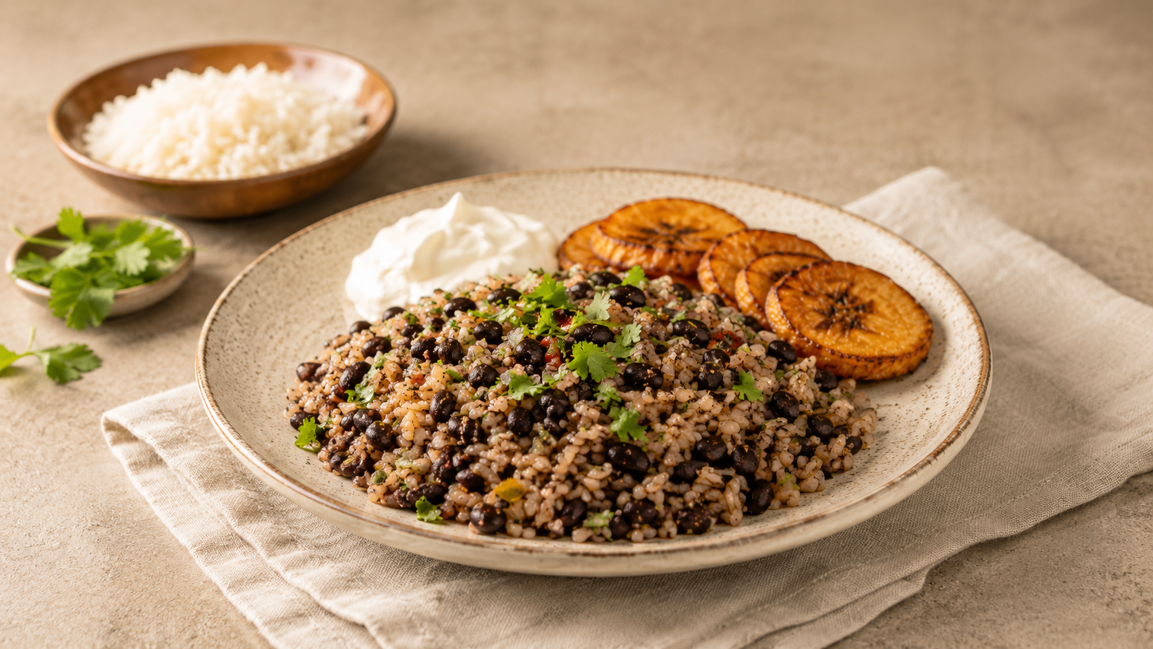 Gallo Pinto de la casa